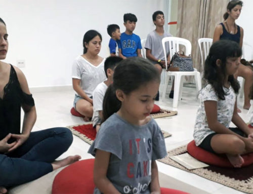 Contação de histórias e meditação para crianças em Santos